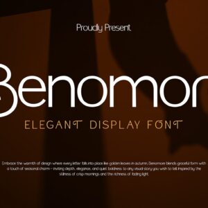 Benomore Sans Serif Font
