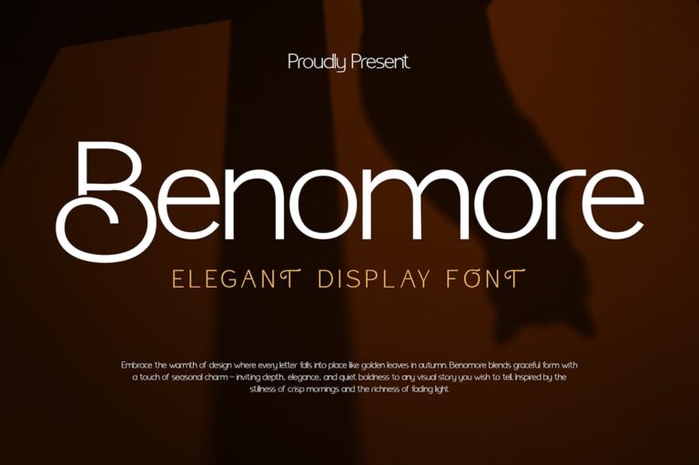 Benomore Sans Serif Font