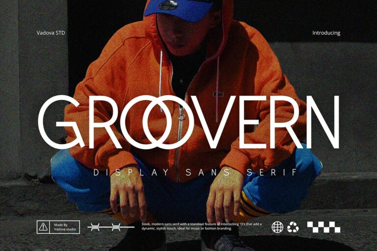 Groovern Sans Serif Font