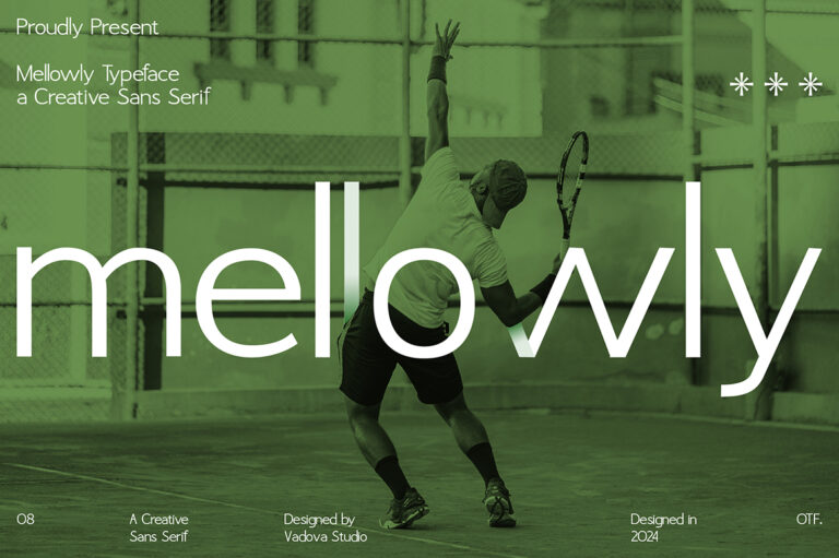 Mellowly Elegant Sans Serif Font