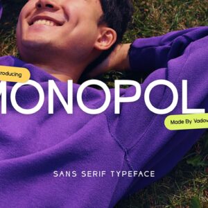 Monopole Sans Serif Font
