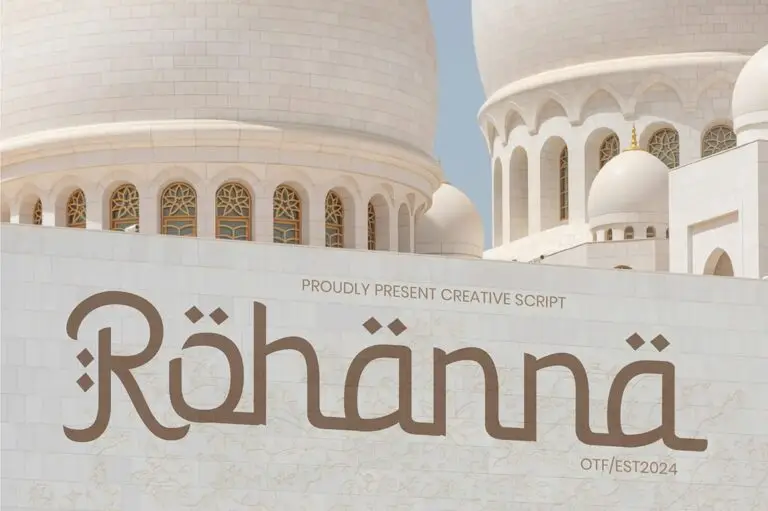 Rohanna Creative Script Font