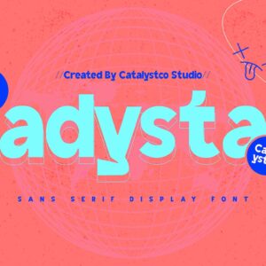 Adysta Sans Serif Display Font