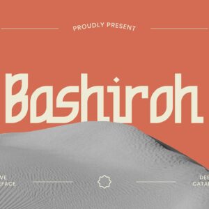 Bashiroh Arabic Typeface