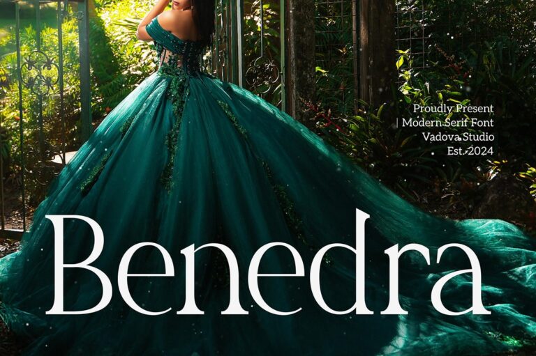Benedra Serif Font