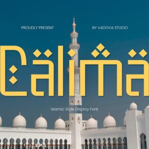 Calima Islamic Font