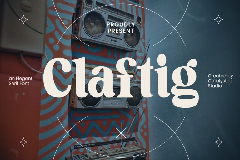 Claftig Elegant Serif Font