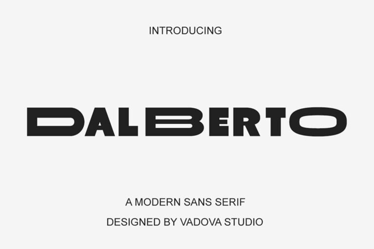 Dalberto Modern Sans Serif