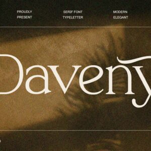 Daveny Serif Font