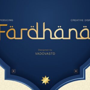 Fardhana Creative Display Font