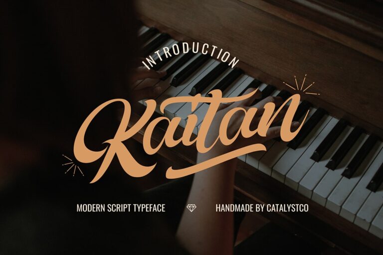 Kaitan Modern Serif Typeface Font
