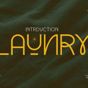 Launry Light Sans Font
