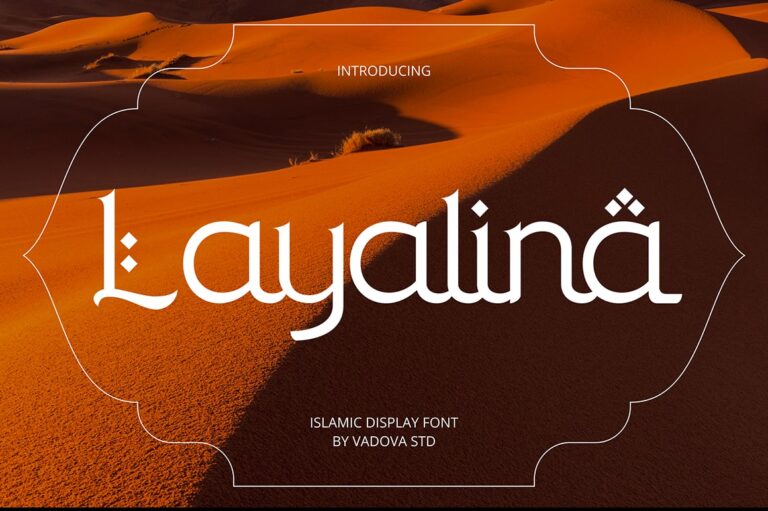Layalina Arabic Font