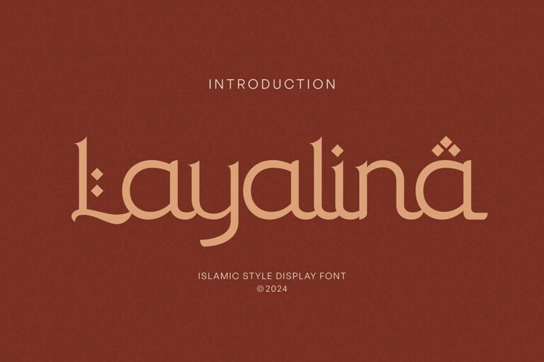 Layalina Arabic Font