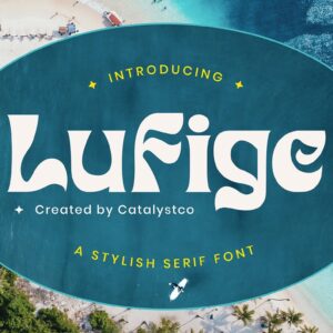 Lufige Stylish Serif Font