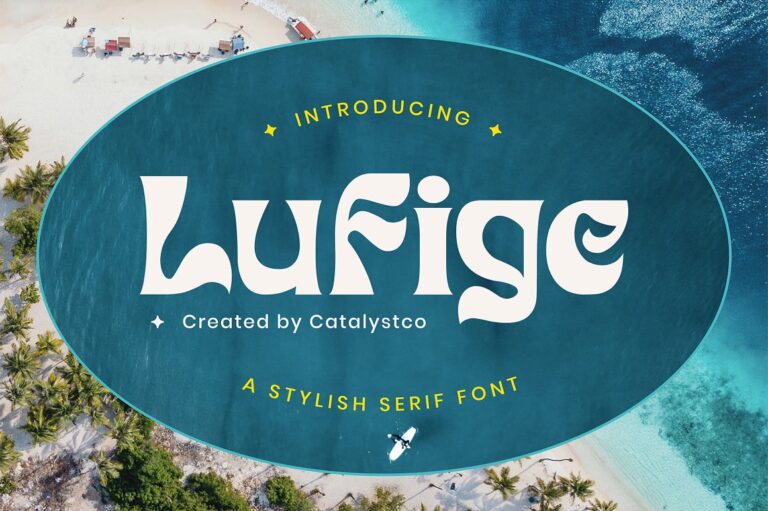 Lufige Stylish Serif Font
