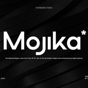Mojika Sans Serif Font