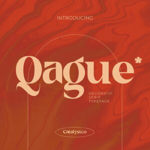 Qague Decorative Serif Font