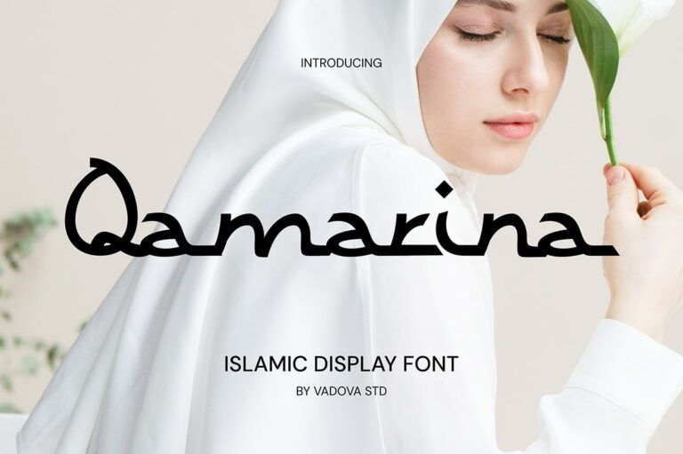 Qamarina Creative Script Font