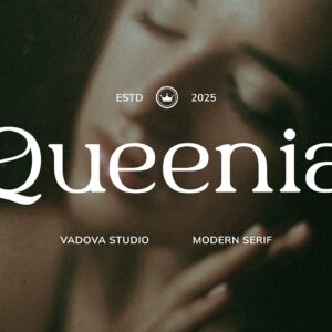 Queenia Modern Serif Font