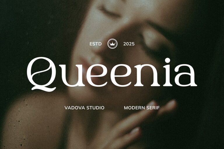 Queenia Modern Serif Font