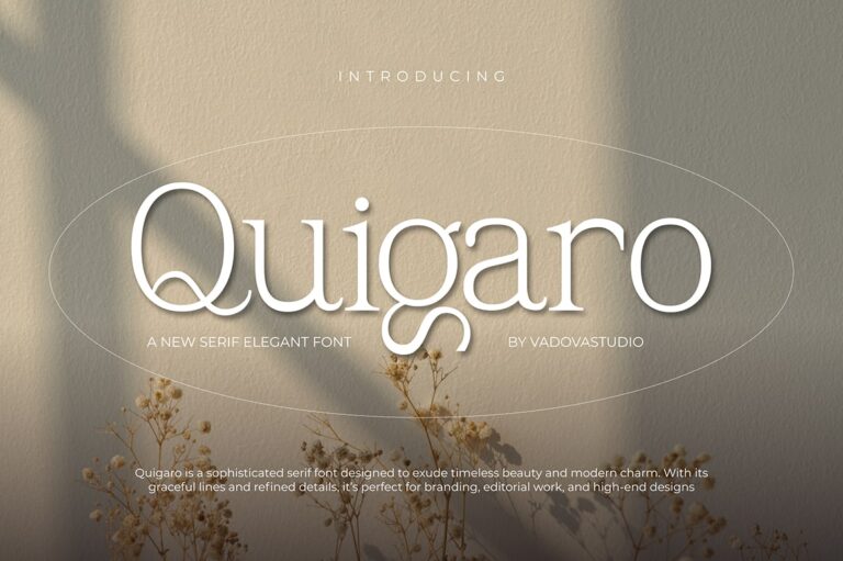 Quigaro Serif Elegant Font