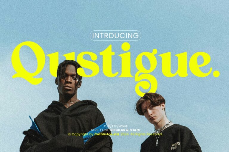 Qustigue Serif Font