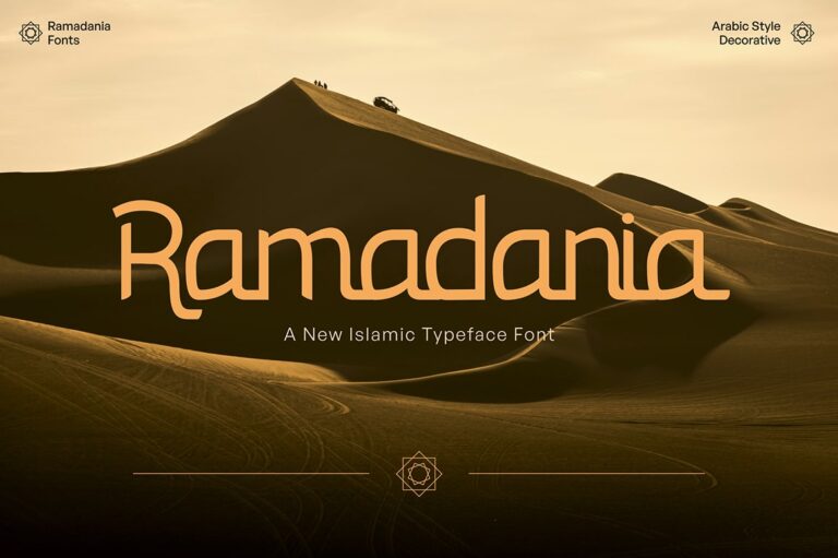 Ramadaniya Arabic Font