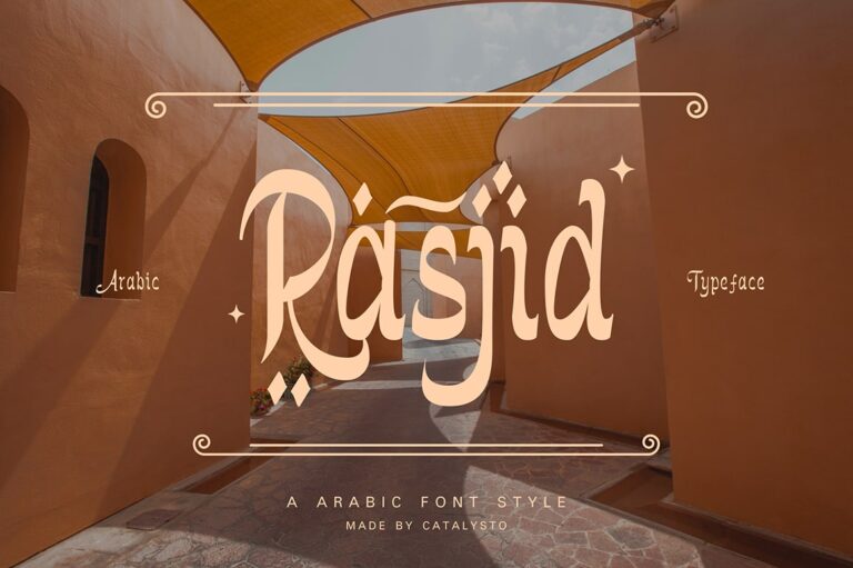 Rasjid Arabic Style Font