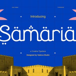 Samaria Creative Typeface