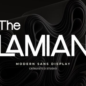The Lamian Modern Sans Font