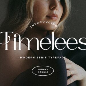 Timeless Modern Serif Font