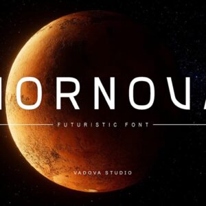 Vornova Futuristic Font