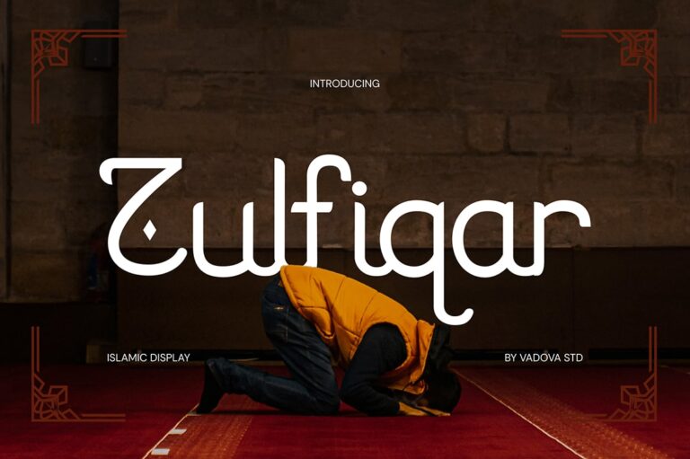 Zulfiqar Creative Script Font