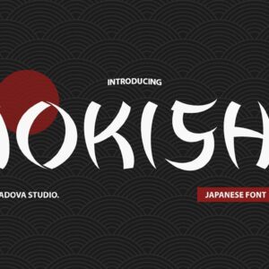 Aokishi Japanese Creative Font