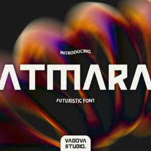 Atmara Futuristic Font