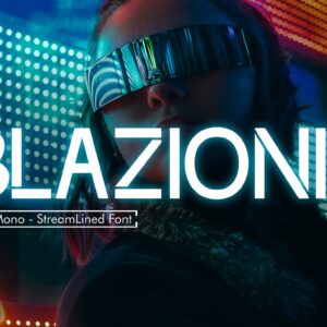 Blazionix Monospace Font