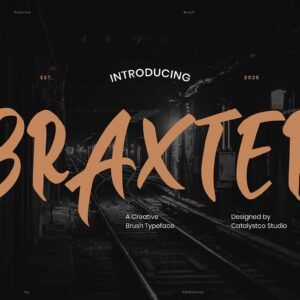 Braxter Creative Brush Font