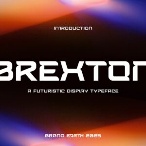 Brexton Futuristic Font