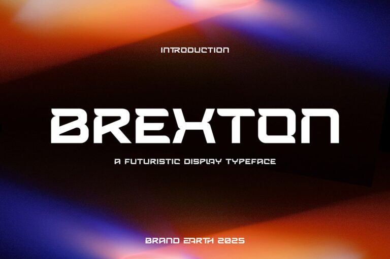 Brexton Futuristic Font