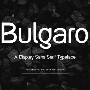 Bulgaro Sans Serif Font