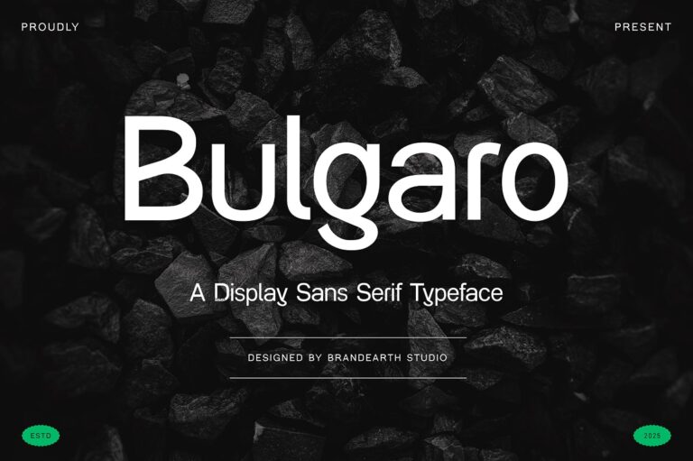 Bulgaro Sans Serif Font