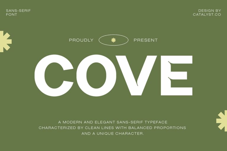 Cove Sans Serif Font