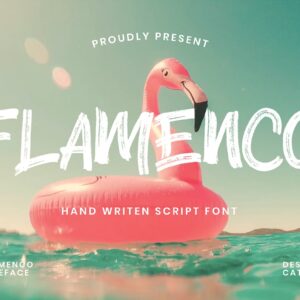 Flamenco Handwritten Script Font