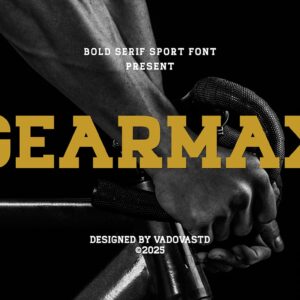 Gearmax Serif Font
