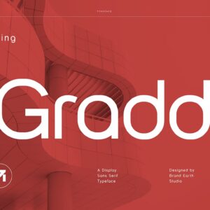 Graddy Display Sans Serif Font