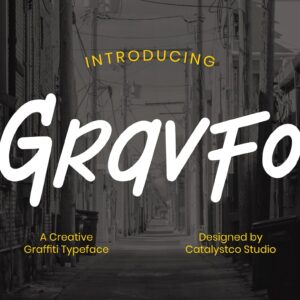 Grafvo Creative Graffiti Font