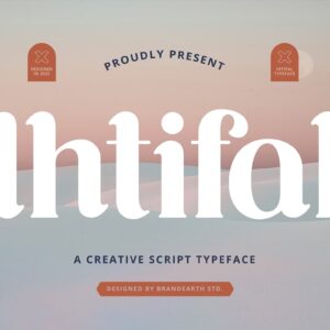 Ihtifal Creative Script Font