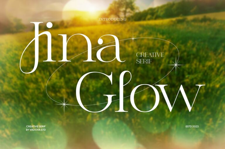Jina Glow Serif Font