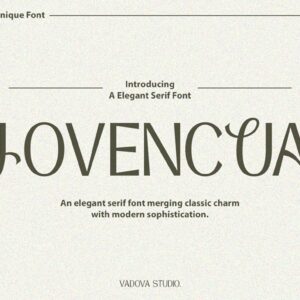 Jovencua Sans Serif Font